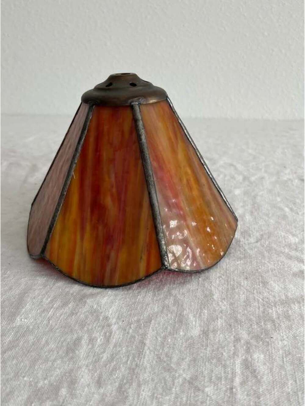Stained glass lamp shade